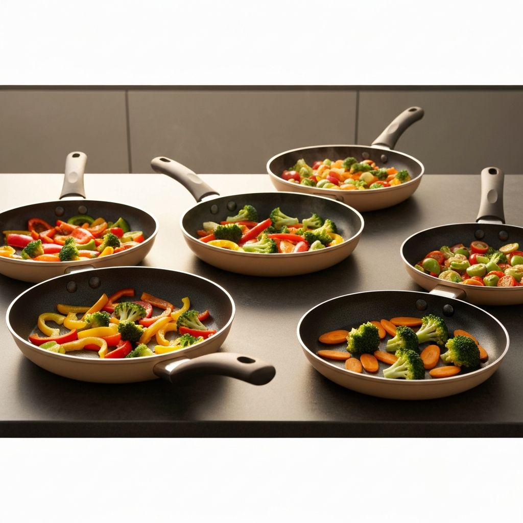 Ceramic Non-Stick Fry Pan Set